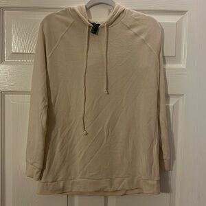 Breezy and Beautiful: Forever 21 White Lightweight Sweater